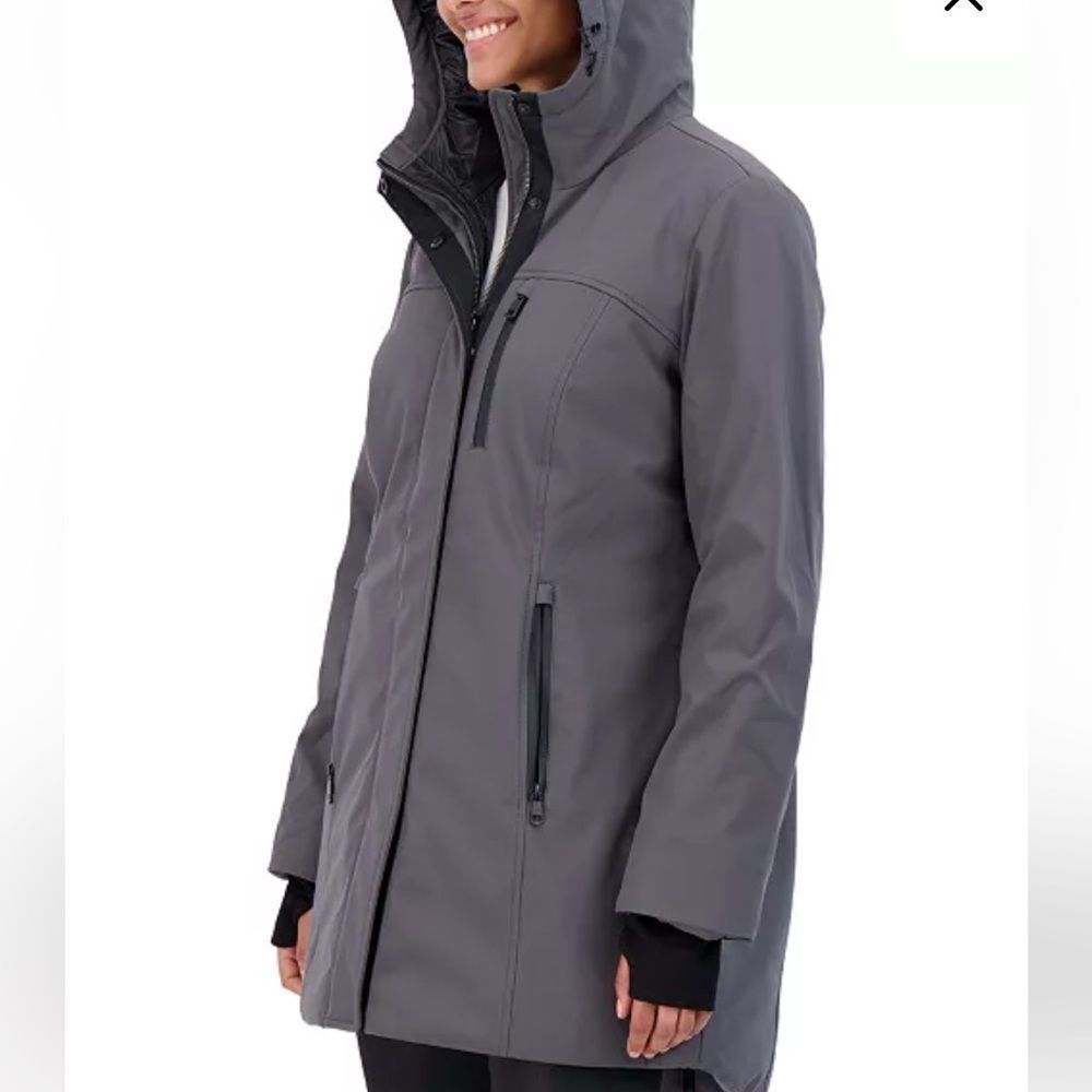 Sebby Collection Women's Heavyweight Softshell Coat, jacket women’s jacket - Picture 7 of 12